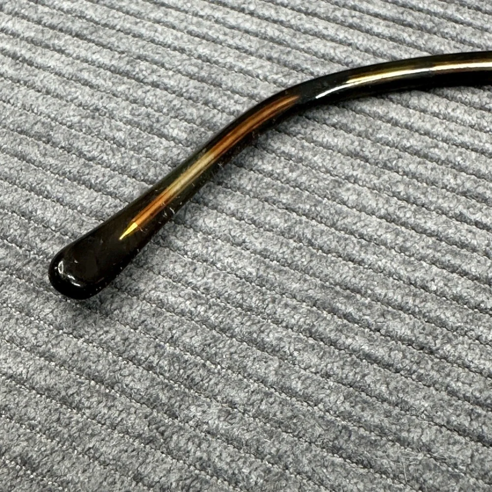 Chaps 3017 618 Black Tortoise Oval Y2KEyeglass‎ Frames 51-18-145 Vintage